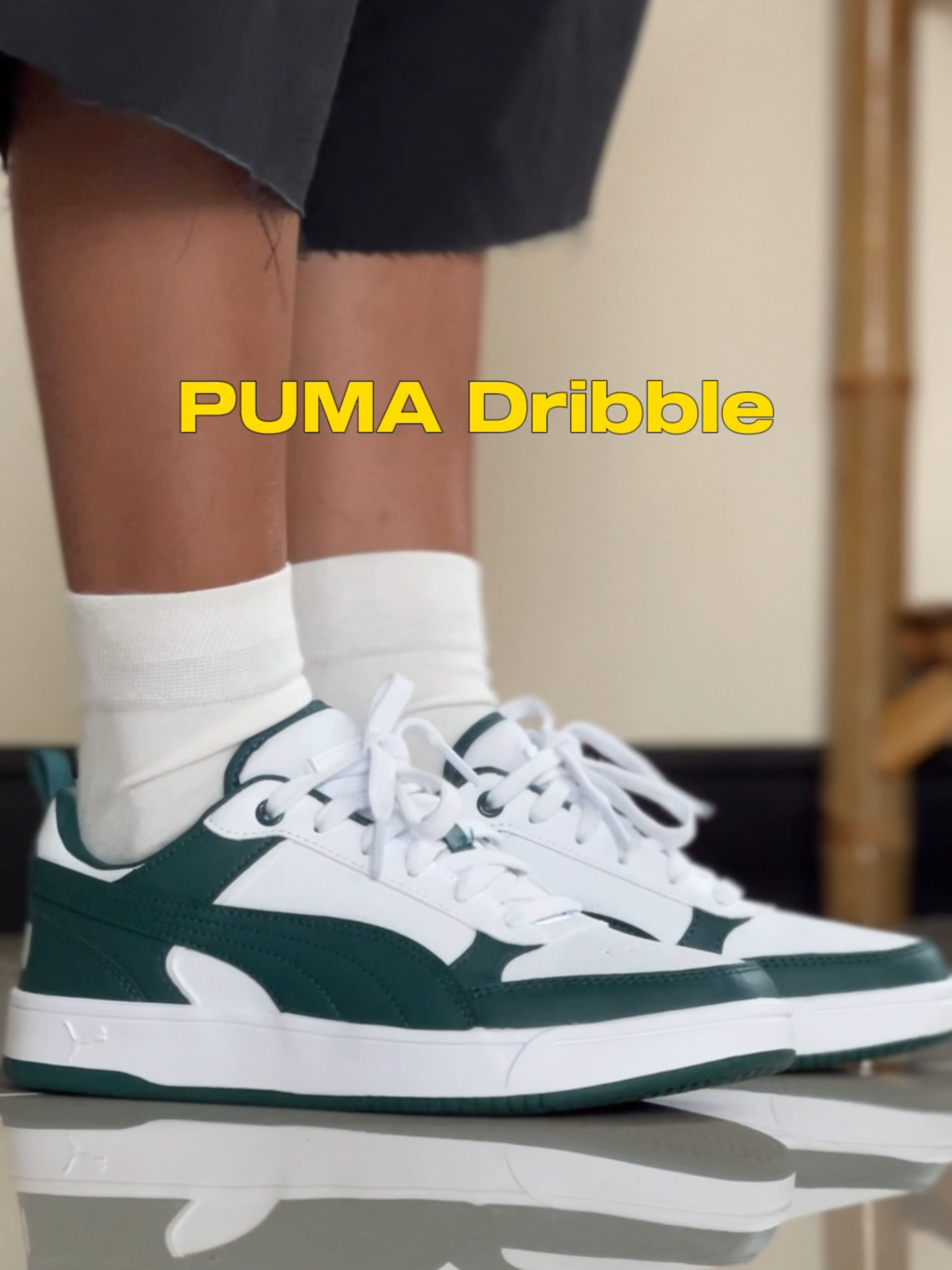 PUMA Dribble Sneakers รองเท้าที่ได้รับแรงบันดาลใจจากกีฬาสำหรับชีวิตที่ชอบทำกิจกรรม รองเท้าผ้าใบ PUMA Dribble SD ผสมผสานสไตล์ทันสมัยเข้ากับความสะดวกสบายในชีวิตประจำวันเพื่อให้คุณสามารถมุ่งเน้นไปยังสิ่งสำคัญได้ #PUMATH #puma #sneakers #dribble