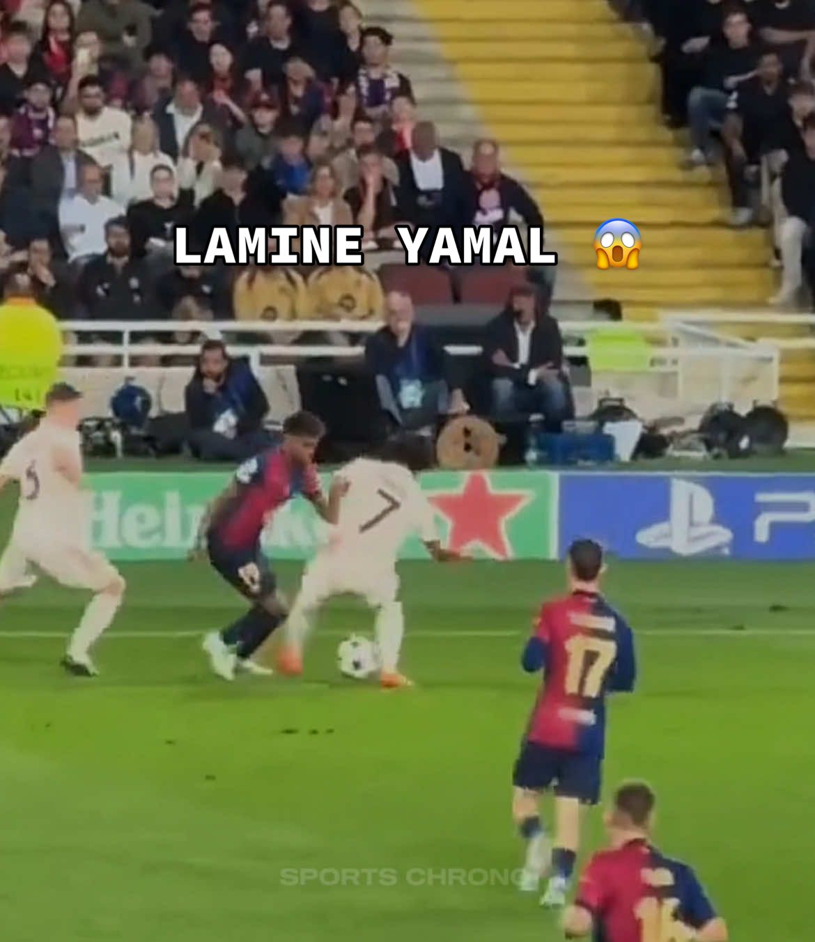 @Lamine Yamal vs Bayern Munich🤯😱#lamine #yamal #bayernmunich 