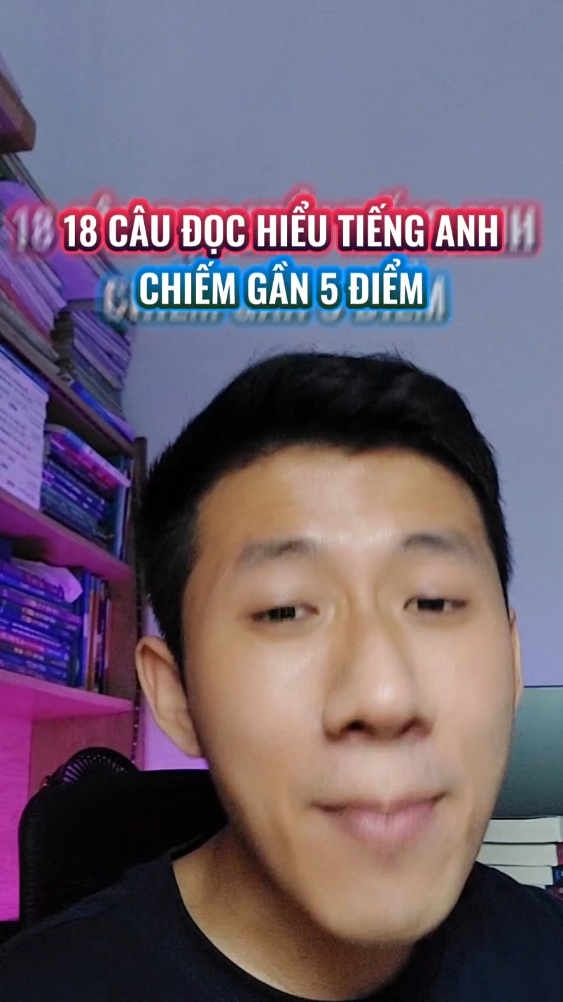 Học ngay phần đọc hiểu thôi các bạn ơi #LearnOnTikTok #hoccungtiktok #biquyetdodaihoc #study #tienganh #dochieu 