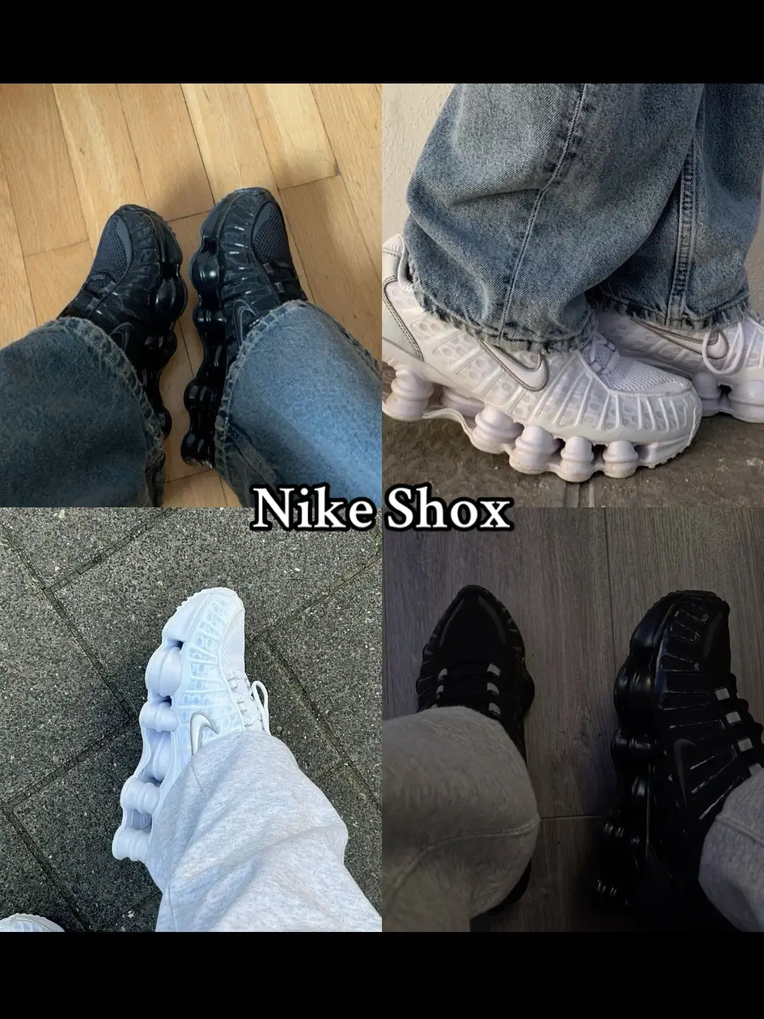 Nike shox, Tn's, Skeptas, Air max 95,Dn's 🔥#fashiontiktok #foryoupage #fashion #style #vintage #vintagestyle #shox #fy #nike #tns #shoes #clothes #pashanim #berlin