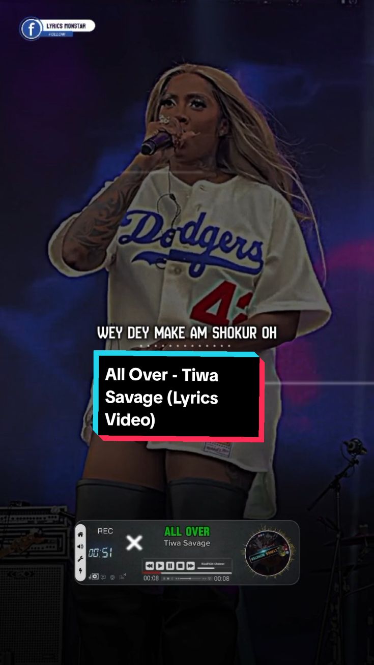 SONG: All Over ARTIST: Tiwa Savage  #allover #tiwasavage #allovertiwasavage #music #afrobeats  #trending #fyp #lyrics #viral  #lyricsmonstar #montylyrics #tiktoknigeria🇳🇬 #tiktokghana🇬🇭