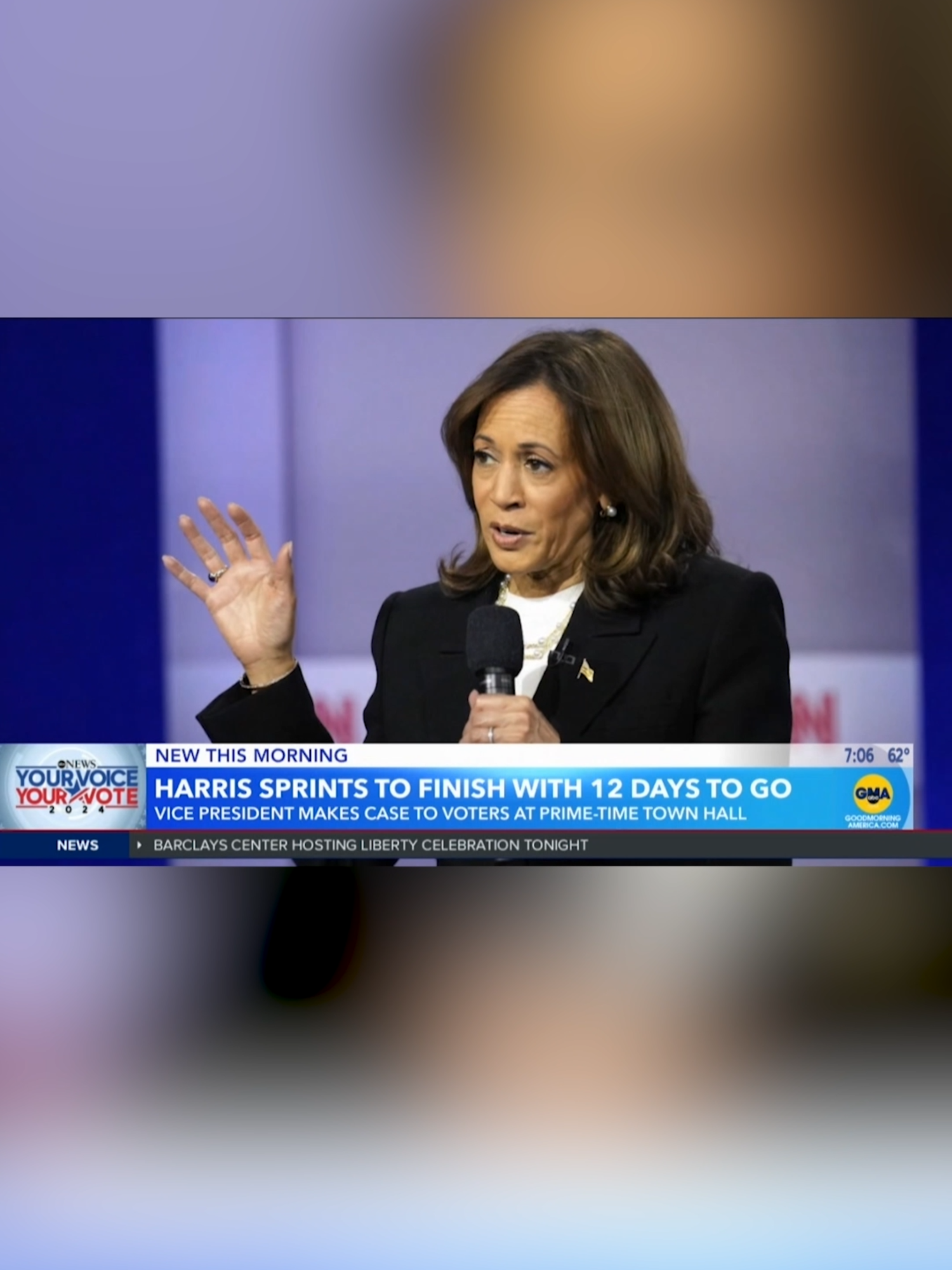 Vice Pres. Kamala Harris answered questions from voters at a town hall in Aston, Pennsylvania, on Wednesday night as she makes a final pitch to Americans in what is expected to be a razor-thin election. The town hall, moderated by CNN's Anderson Cooper, gave her the chance to respond to and capitalize on comments made by John Kelly, the former chief of staff to Donald Trump, who said this week in an interview with The New York Times that his old boss fit the definition of a 