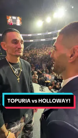 TOPURIA vs HOLLOWAY! #UFC308 is LIVE SATURDAY on @espn+ PPV at 2pmET! #InAbuDhabi 