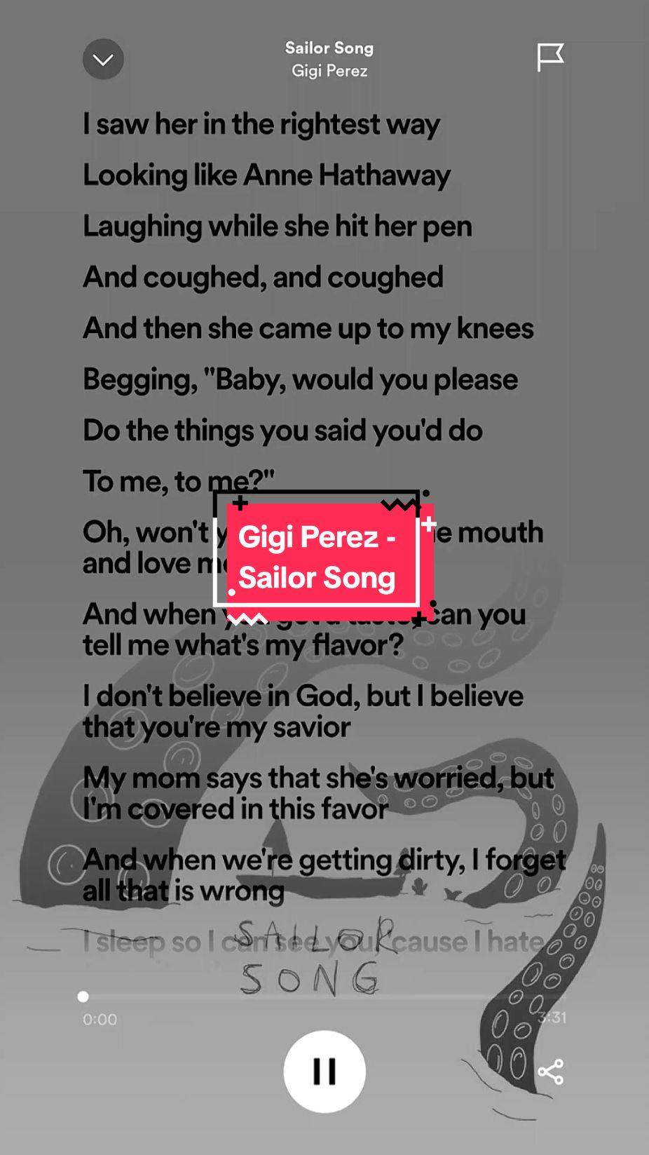 Gigi Perez - Sailor Song | #gigiperez #sailorsong #fyp #fypジviral #fypage #fyppppppppppppppppppppppp #fypp #lyric #lyrics #musicvibe #musicvibes 