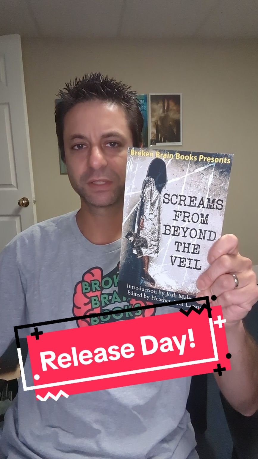 Screams From Beyond The Veil is now available in paperback and Kindle Unlimited! Featuring an all star lineup of authors plus an introduction by Josh Malerman, this collection of tales from the afterlife will leave you sleeping with the lights on! #booksofhorror #booksoftiktok #brokenbrainbooks #horroranthology #BookTok #JoshMalerman #screamsofhorror #screamsfrombeyondtheveil 