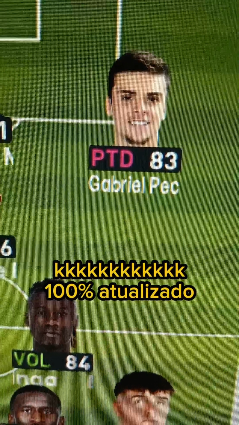 100% ATUALIZADO 🤣 #futebol 