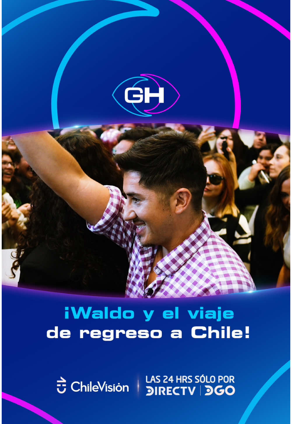 ¡VAMOS QUE SE PUEDE! ✨ Waldo habló antes de tomar el avión de regreso a Chile y manifestó sus sensaciones de cara a la #FinalGranHermano 👁️ Lo viste primero SOLO por DIRECTV y @dgo_latam. Sigue viviendo #GranHermanoCHV las 24hrs, y no te pierdas el minuto a minuto de la casa 👉🏻 https://directvla.com ✨