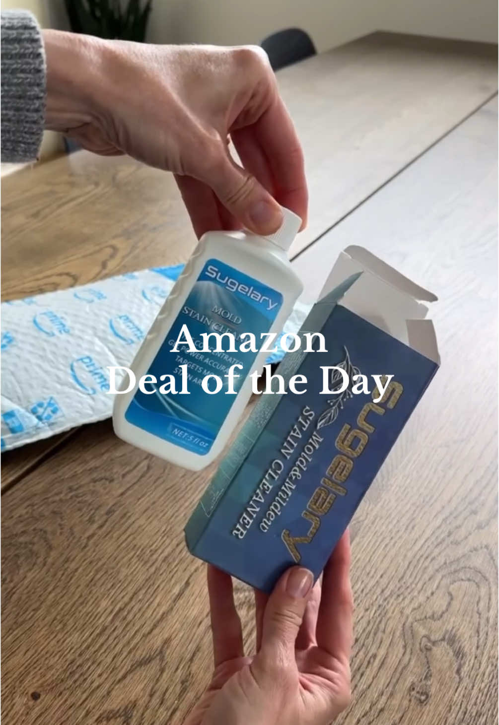 Amazon Deal of the Day. Linked in my profile and in my Amazon Shop under CLEANING! My favorite stain removing gel is currently on sale, use it for cleaning grout stains or mold stains in your washing machine. I tried a number of different cleaning hacks and this was the only thing that worked. #amazon #amazonfinds #amazoncanada #CleanTok #cleaninghacks #amazondeals 