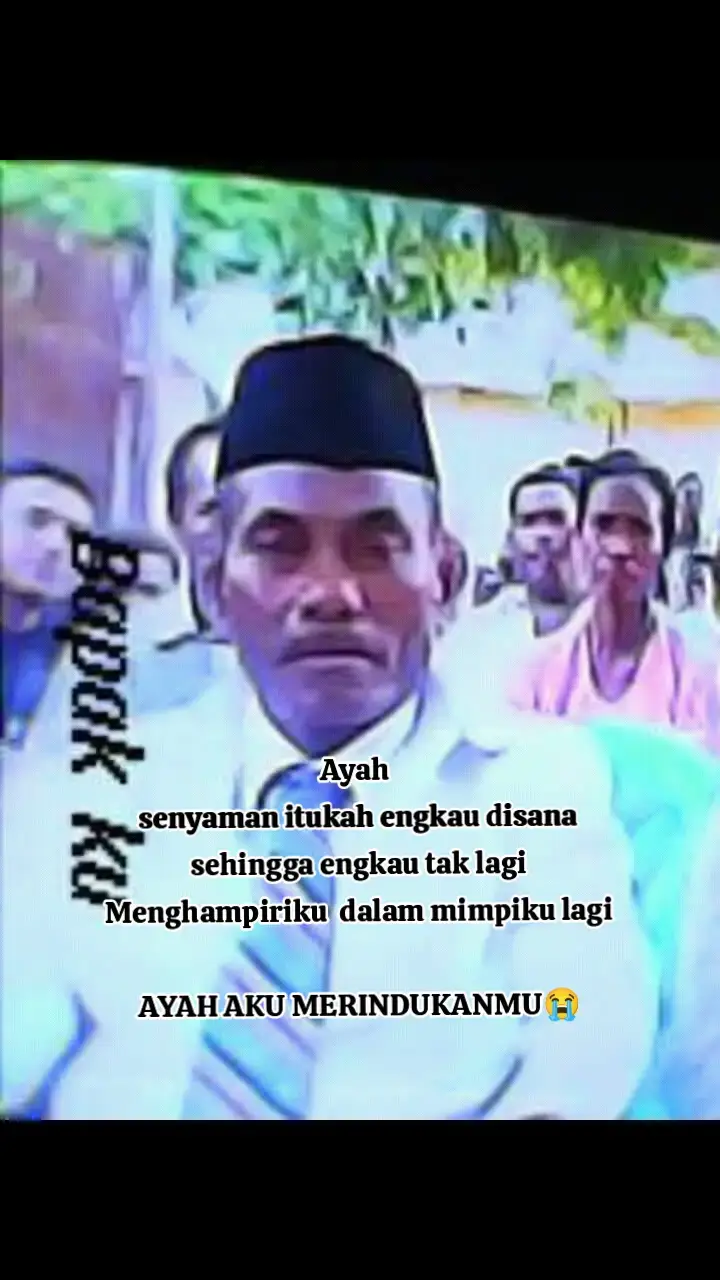 Ayah aku merindukanmu😭😭