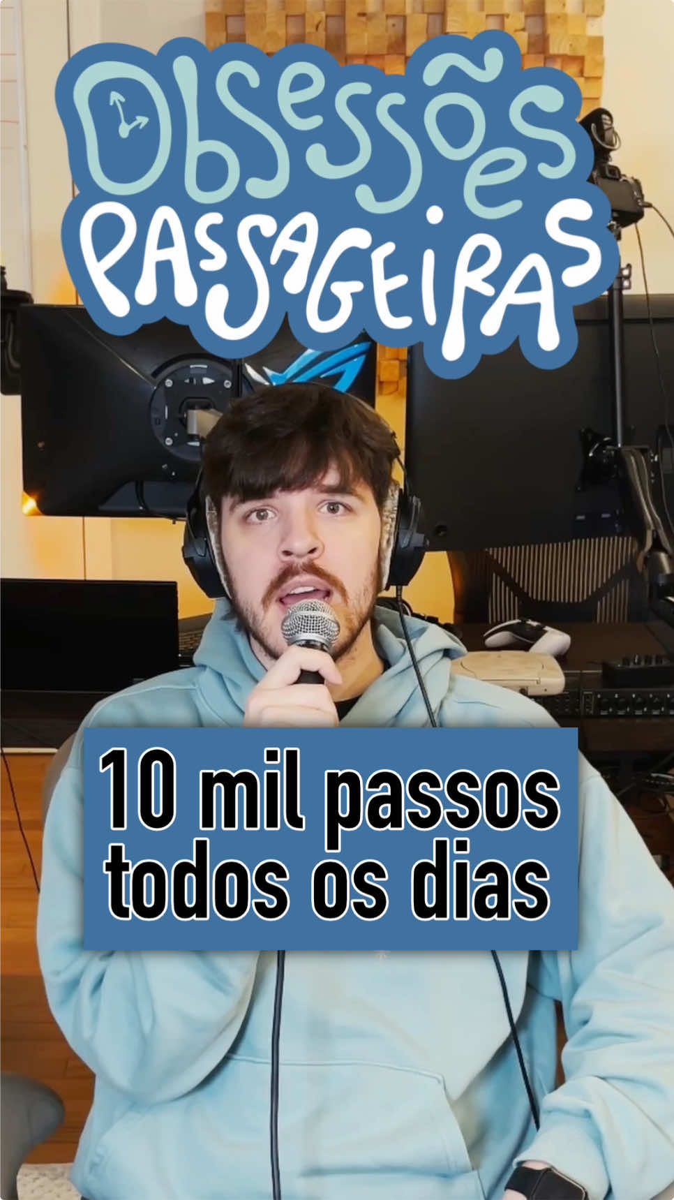 PODCAST DE 10 MINUTOS PRA LAVAR A LOUÇA! Hoje falamos de ANDAR! #podcasts #caminhada #obsessoespassageiras #Fitness 