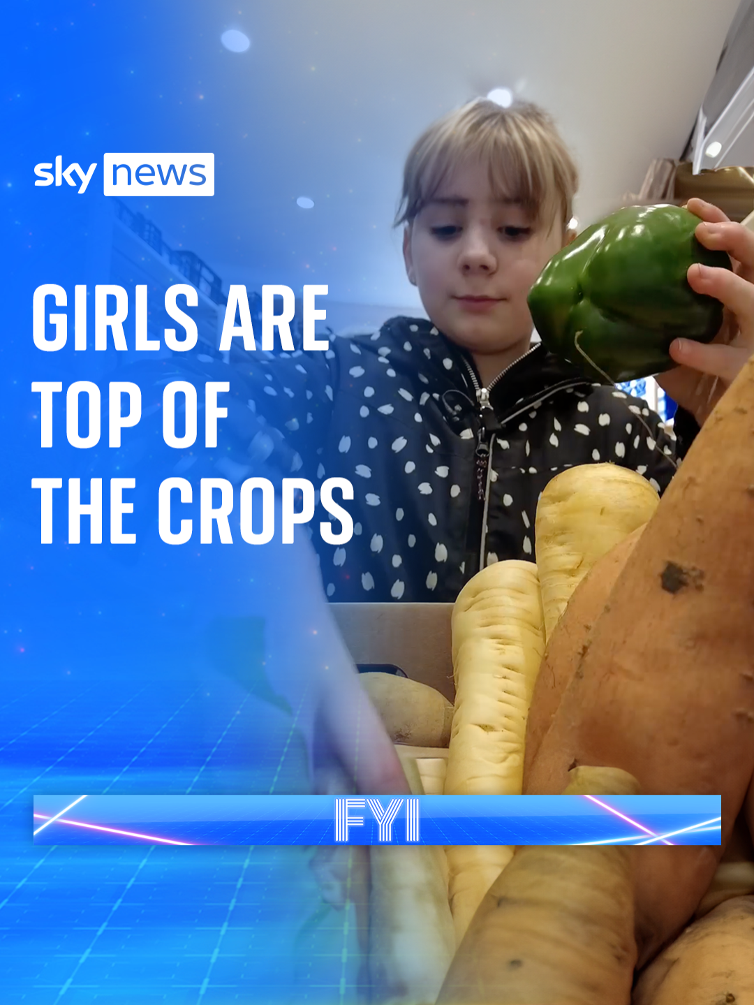 #FYI meet the schoolgirls running their own vegetable box delivery business and it's booming