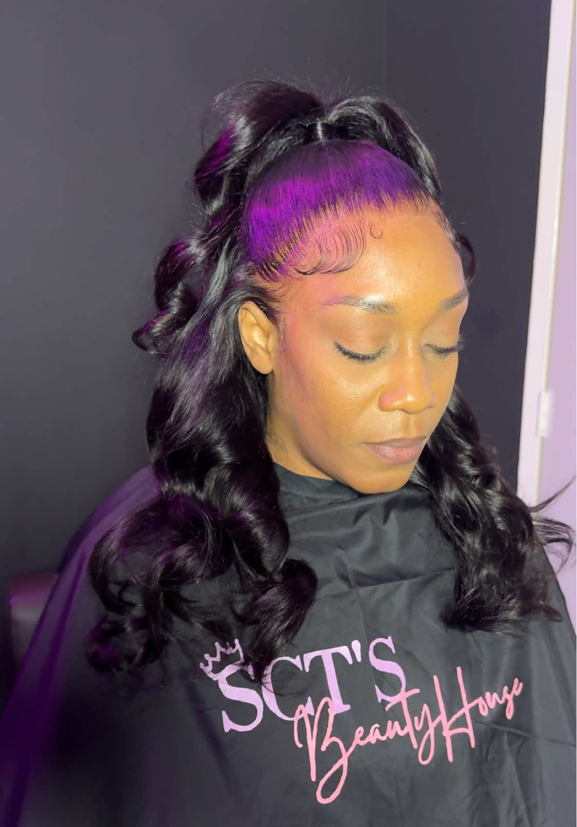This melt went crazyyy😮‍💨🔥 Frontal wig install incl plucked & bleached  #fyp #nederland #wiginstall #halfuphalfdown 