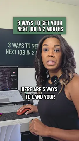 3 Ways to Get Your Next Job in 2 Months 📆 Follow for tips on how to land your next role faster without the stress! #career #careercoach #careertips #job #jobskills #jobinterview #jobinterviewtips #jobinterviewquestions #jobsearchtips #jobseeker #interview #interviewtips #interviewskills #interviewtipsandtricks #interviewprep #resume #resumetips #personaldevelopment #networking #professionalnetworking