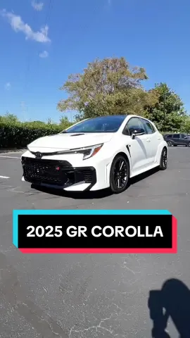 2025 Toyota GR Corolla gets an automatic #toyota #corolla #jdmcarsoftiktok #cartok #carcommunity #carsoftiktok 