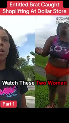 Entitled Brat Caught Shoplifting At Dollar Store