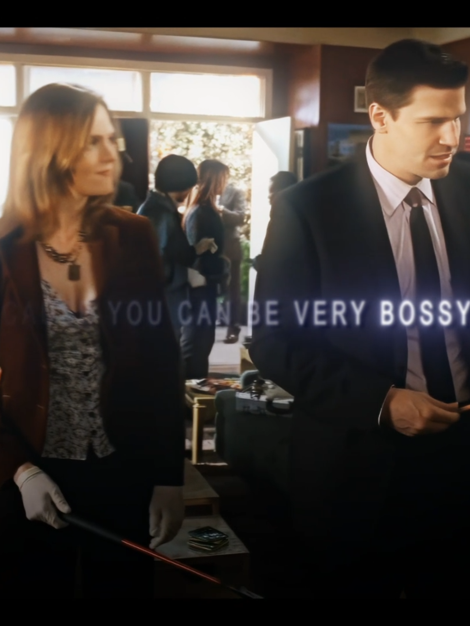 bossy is her second name #bones #bonestv #bonesonfox #bonestok#temperancebrennan #emilydeschanel #davidboreanaz #fур #fypage #aftereffects #dontflop #foryoupage