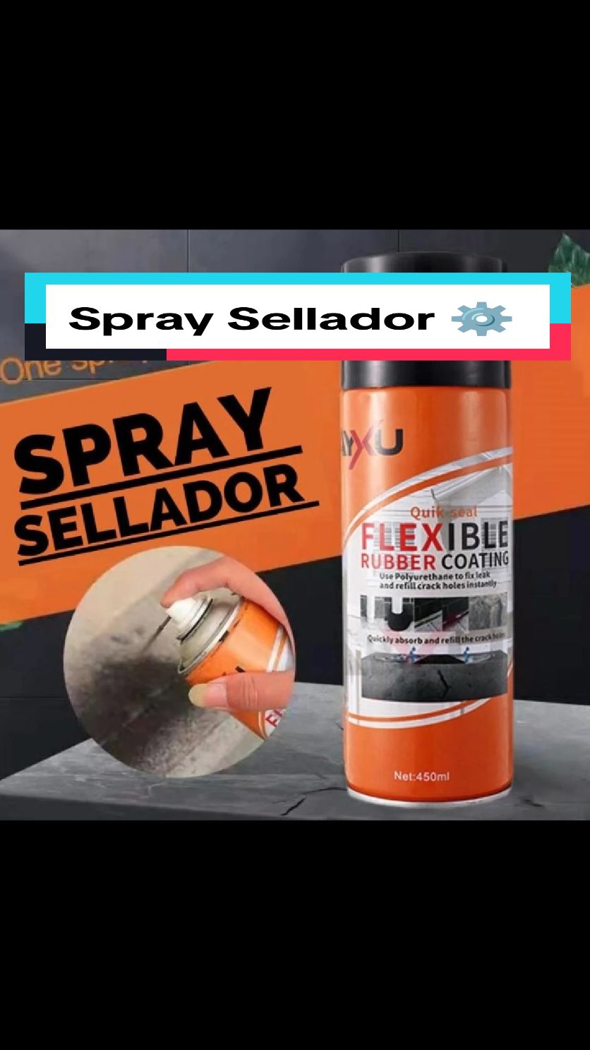 Spray Sellador ⚙️🛡️ #sellador #impermeabilizante #ecuador #sprayrubbercoating #fyp #ecuador🇪🇨 #fy #flexiblerubbercoating #humedad #goteras #grietas 