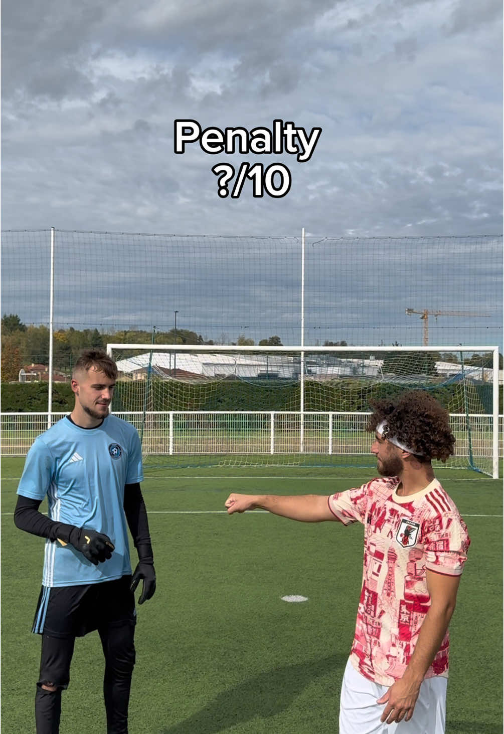 Penalty challenge La revanche🤪 @mattis_usgl  #football #fyp #foot #penalty #footballchallenge 