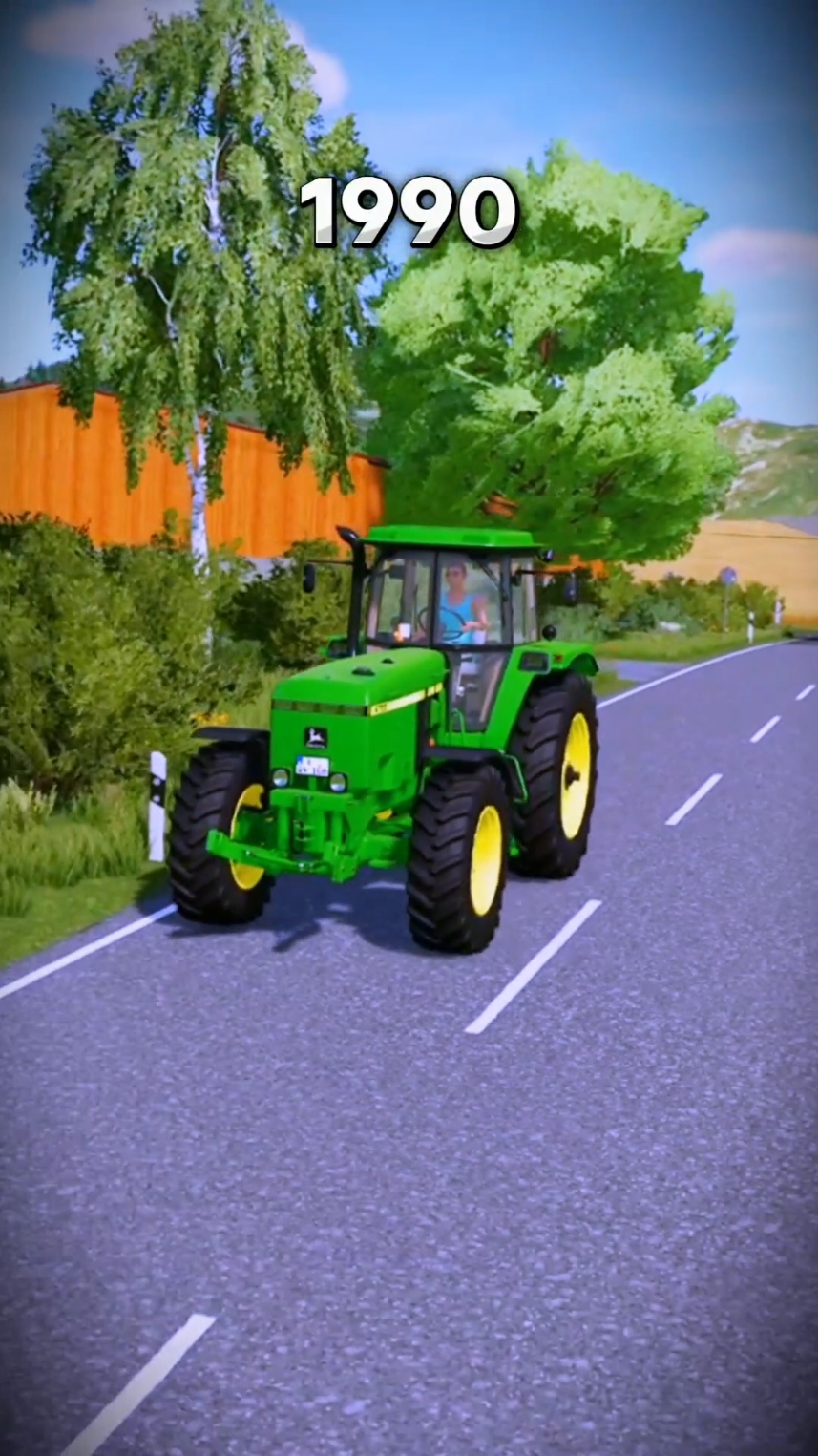 1990 VS 2010 VS 2024 | JOHN DEERE 🚜 | FS22 #farming #farmingsimulator22 #fy #fyp #shorts #usa🇺🇸 