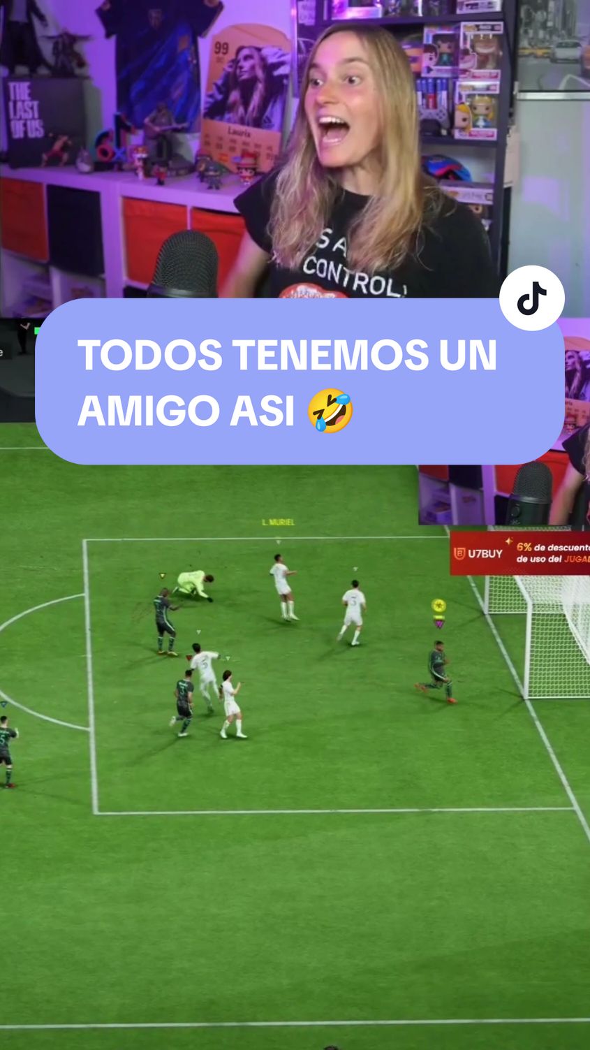 Todos tenemos un amigo así 🤣 #easportsfifa #eafc25fut #utchampions #eafc25fut #eafc25 #fc25 #quejugar #WhatToPlay #GamingEnTikTok 