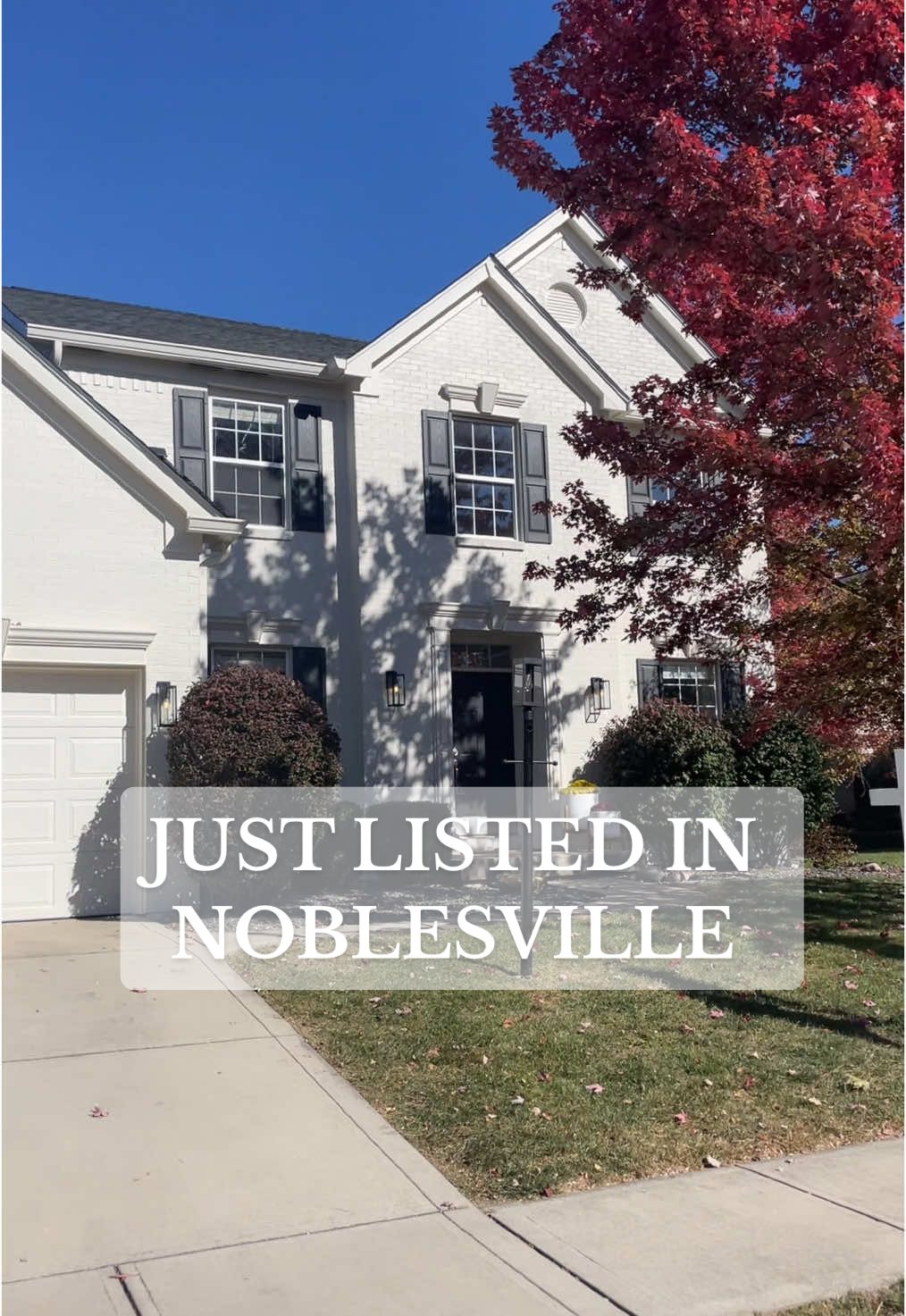 Perhaps biased but this new listing is in the BEST neighborhood. 😉 It’s been well cared for & clearly loved. We’d love to show it to you! Listed by our friend @Megan at Keller Williams Indy Metro North ❤️ #newlisting #noblesvilleindiana #noblesvillerealestate #newlisting #hometour 