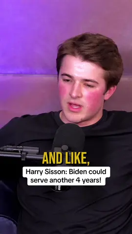 Harry Sisson on meeting Biden and him running another four years #fullsend #fyp #harrysisson #emilyaustin #biden 