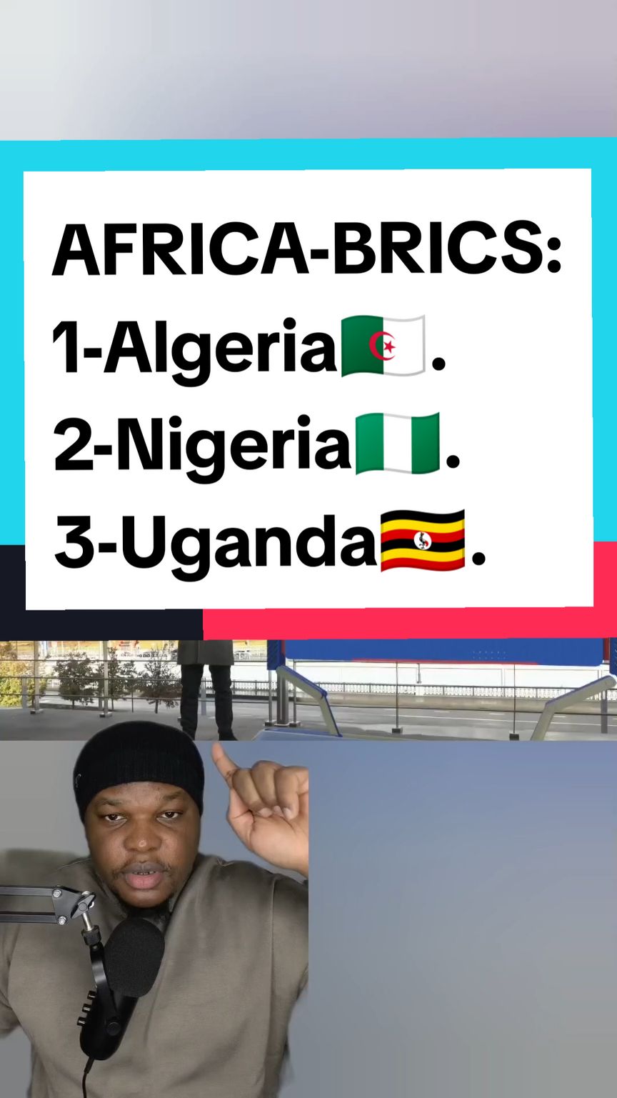 AFRICA-BRICS: 1-Algeria🇩🇿.    2-Nigeria🇳🇬.   3-Uganda🇺🇬.   #nigerian #nigeria #ugandatiktokers #ugandanstiktok #algerie🇩🇿 #algerie🇩🇿_maroc🇲🇦_tunisie🇹🇳 #russie #russie🇷🇺 #poutine #malitiktok🇲🇱 #malitiktok 