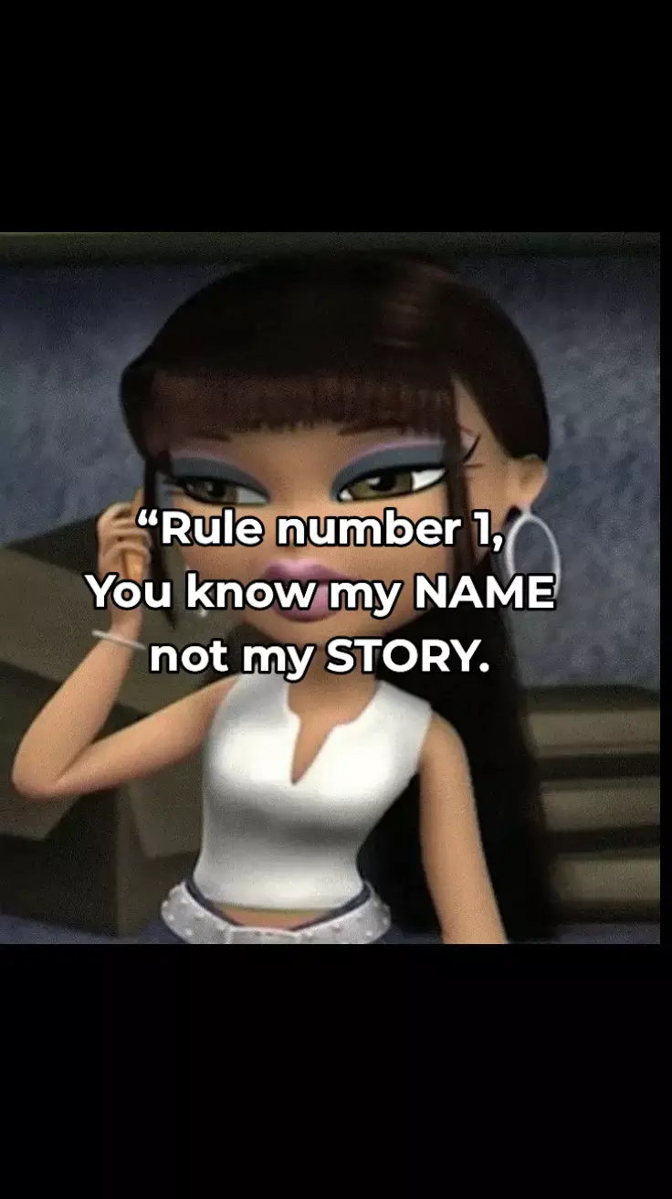 rule no.1 you know my name, not my story. #fyyp 