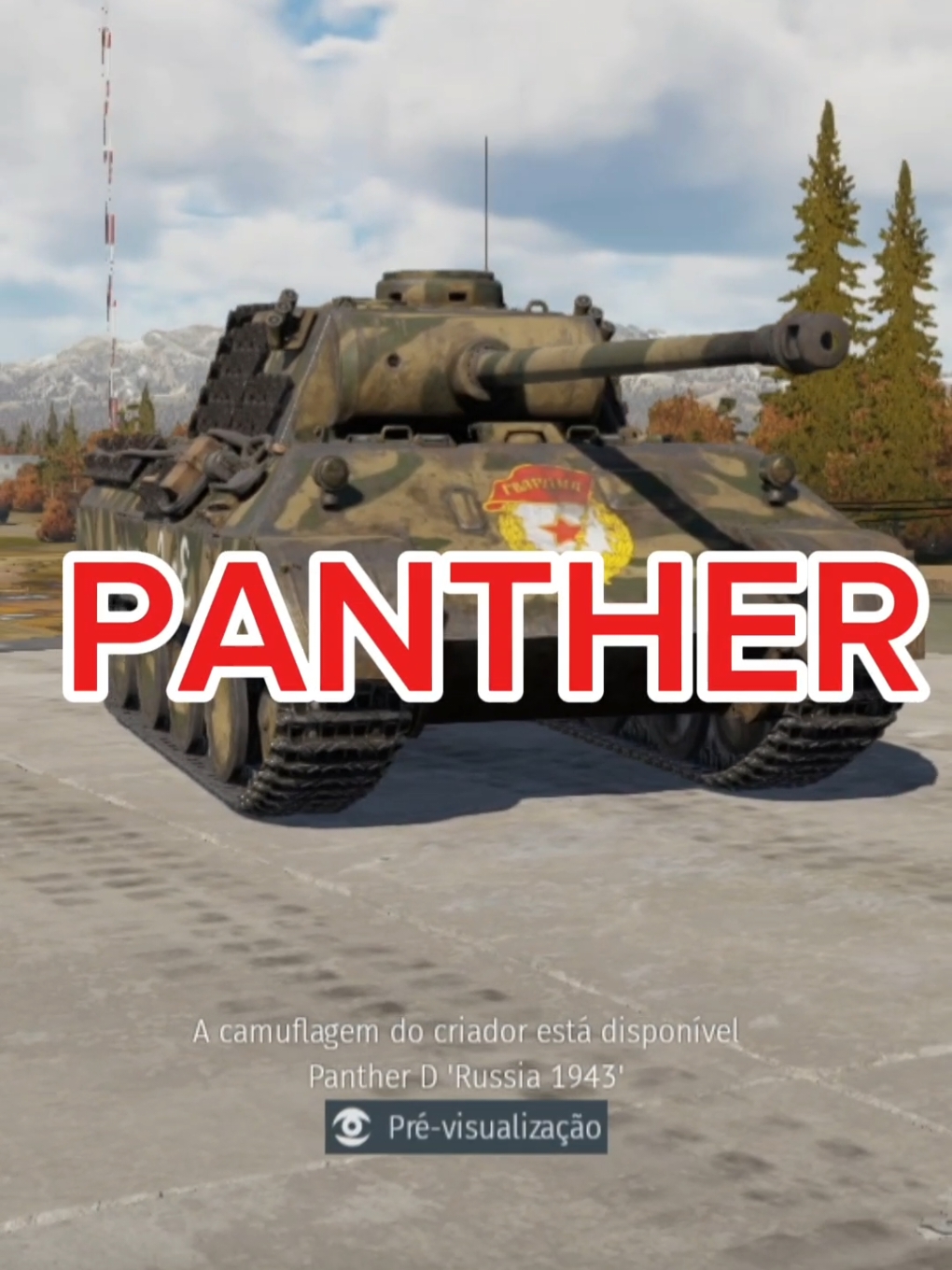 COMO ABATER UM PANTHER? #warthundermobile #warthunder 