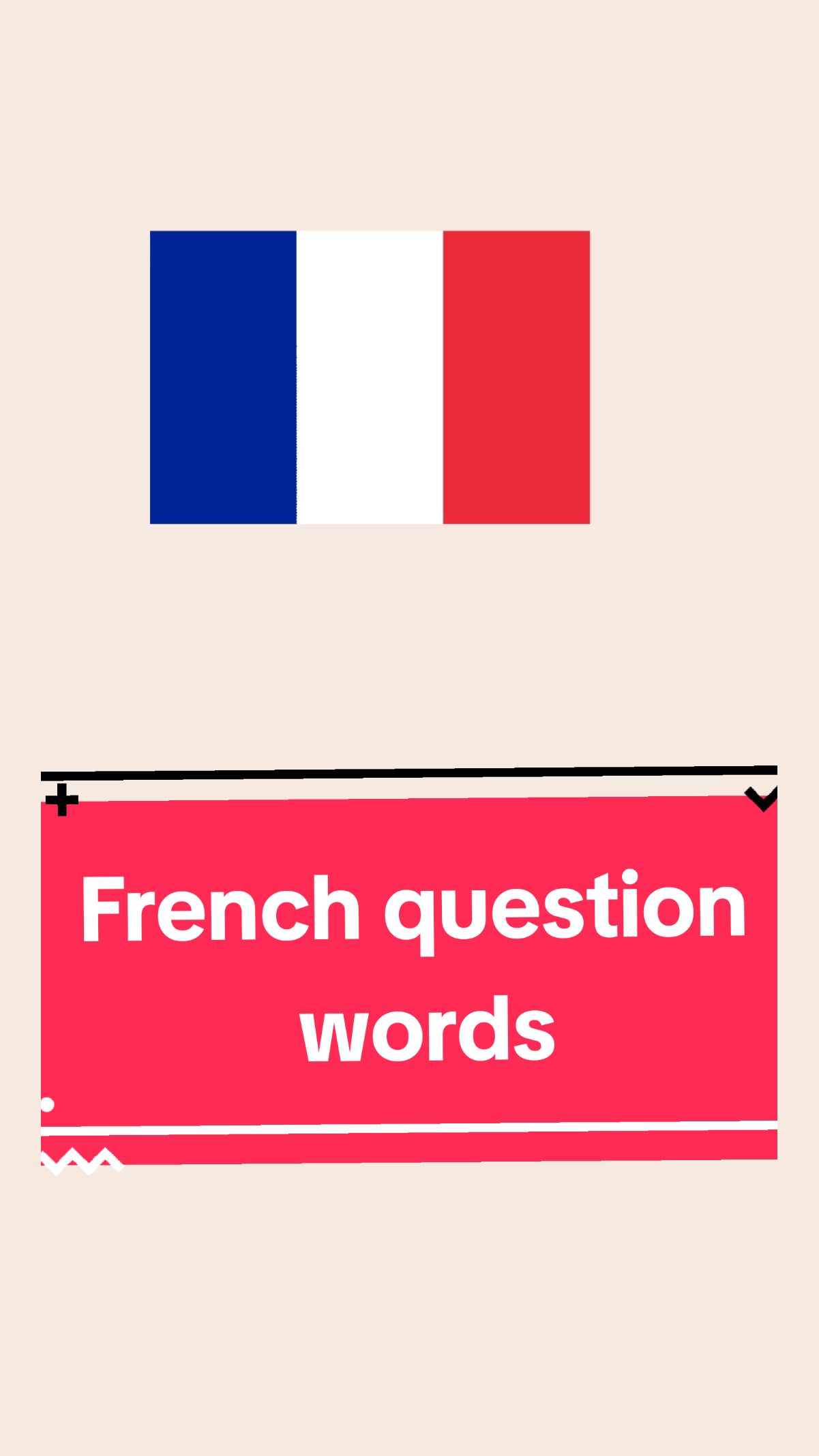 Did you know these french question words? #learnfrench #learnfrenchonline #learnfrenchlanguage  #learnfrenchinfrance #learnfrencheasily #learnfrenchwithme #french #frenchlanguage #frenchlearning #frenchlessons