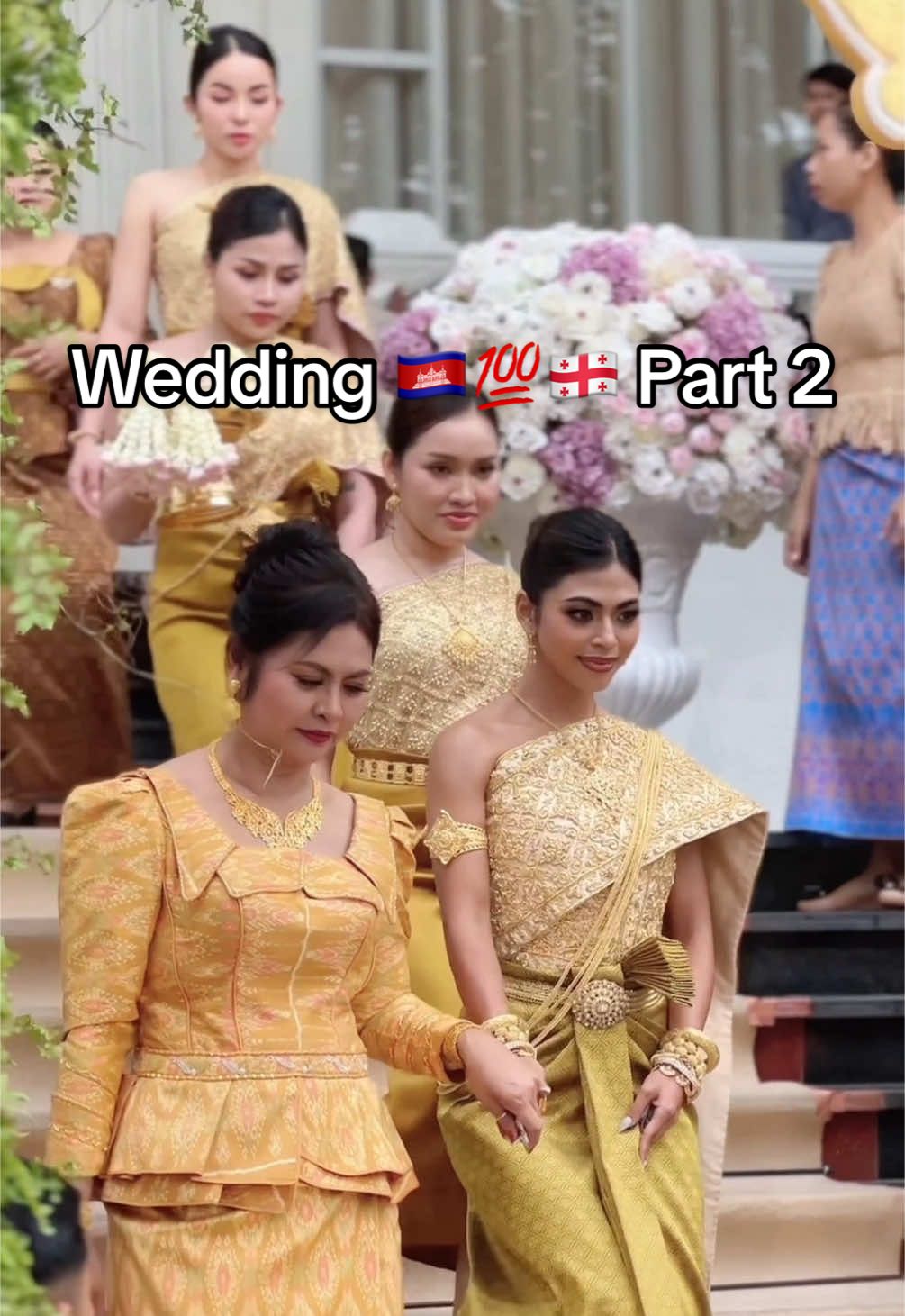 Wedding Vlog part2💖🤍 Khmer hochzeit 🇰🇭🇰🇭🇬🇪🇬🇪 ich werde euch die tage mehr vlog zeigen 💖💖@Mark_Thy.98 @Dy sonita (ka dong)  #peachybay #peachybaywedding  #wedding #khmerwedding #khmerweddingdress  