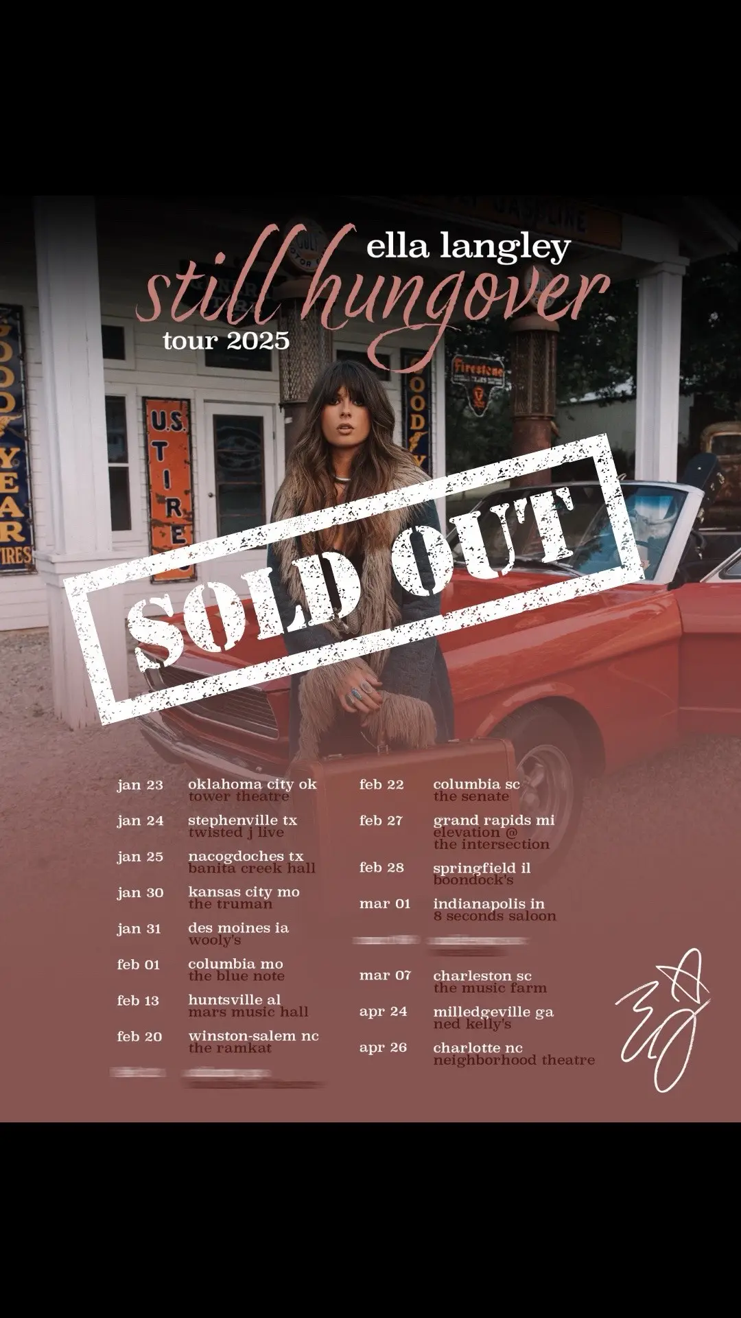 What!!!! Y’all sold out the whole dang tour in one day 🤯 thank you 🥺 #stillhungover #tour #soldout 