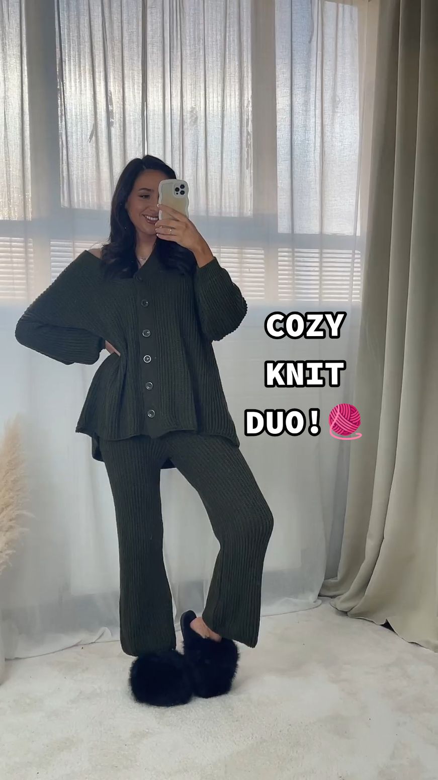 Emma vibes: cozy & chic! Find it in S/M & M/L 🥰🧵 #StyleInspo #KnitLove #TrendAlert #CozyChic #WardrobeWin #FashionFlex #fashion #style #fashion #fashionhacks #StreetStyle #outfitinspo #shopping #shopfinds #fashionista #fashiontrends #outfitoftheday #fashiontrends #outfit #lookgoodfeelgood #ootdfashion #tiktokmademebuyit 