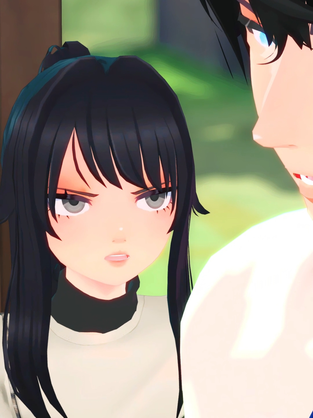 Tendrían que dejar de darle armas a la familia Aishi 😬 #yanderesimulator #victorialand5 #detrasdeljuego 