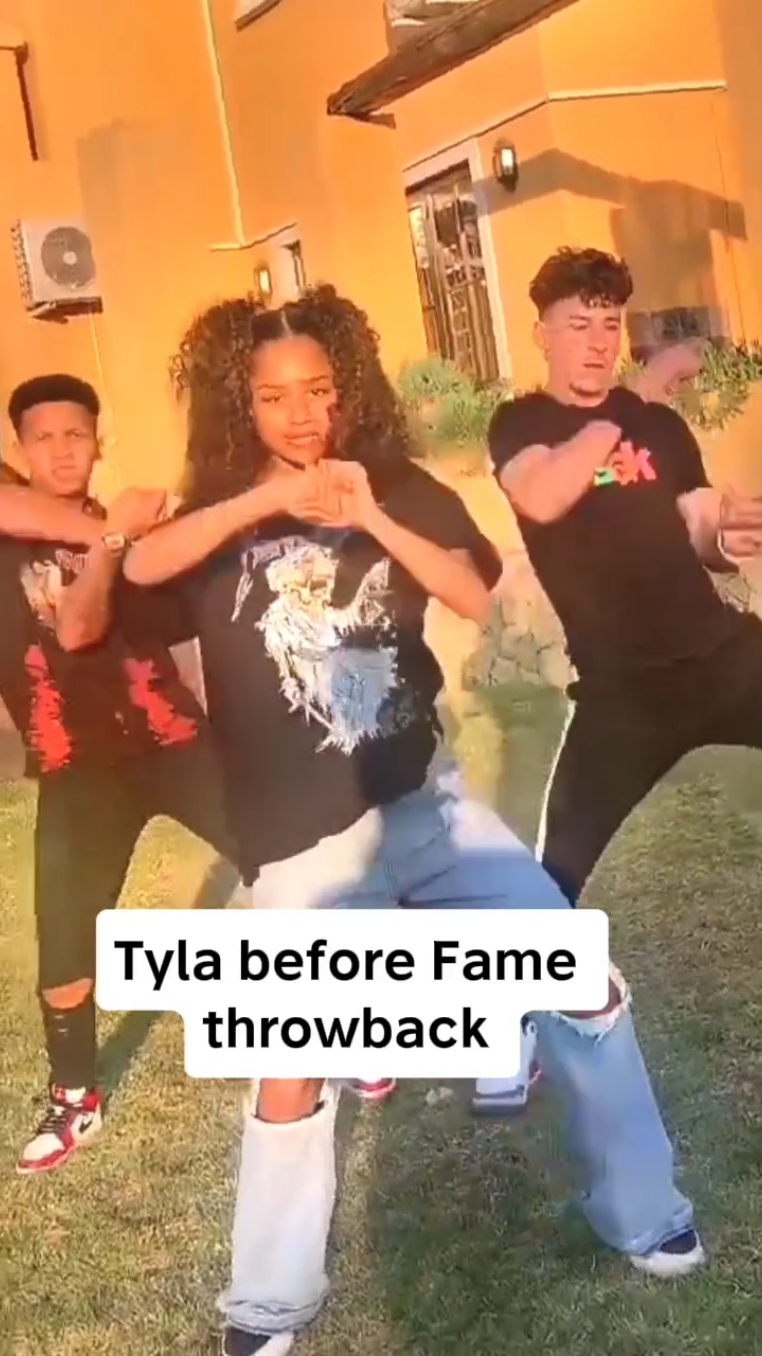 she was still that girrrl🤌@Tyla  #throwbacks #tyla  #dancechallenge #tapin #southafrica 