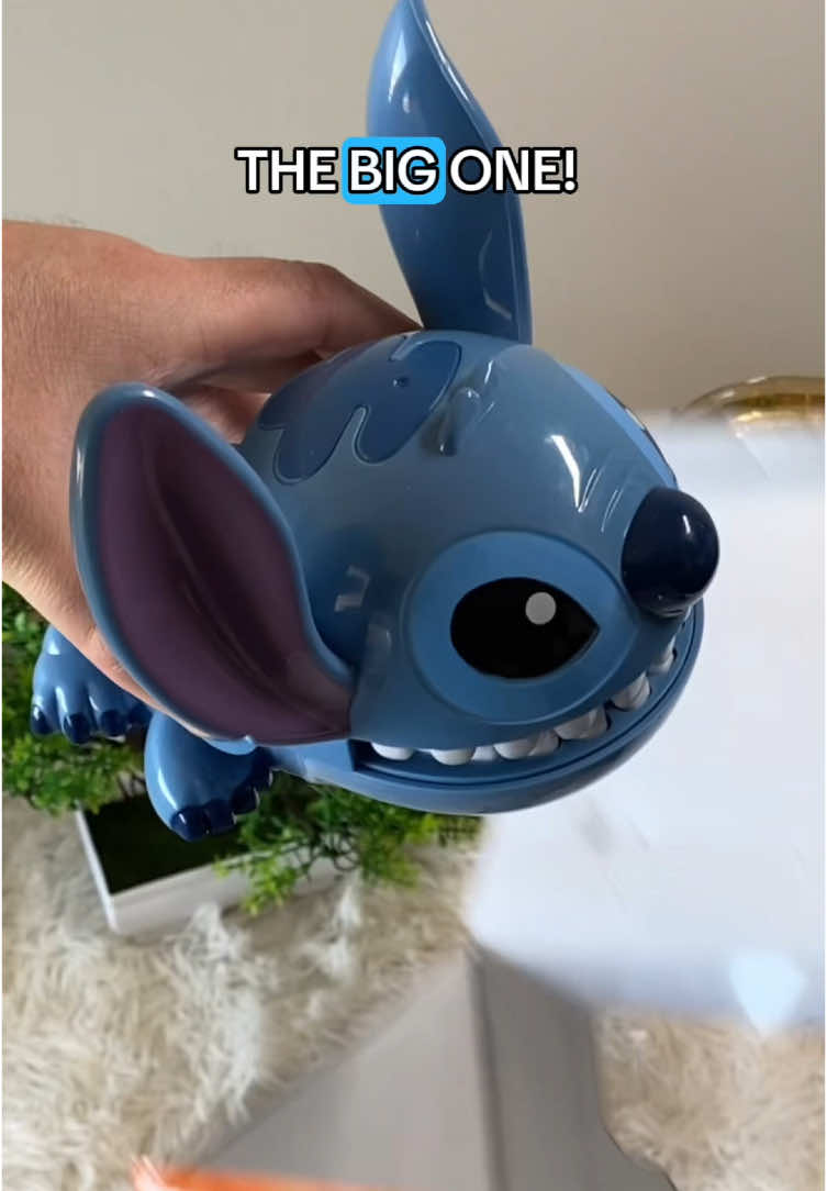 Finally i get my stitch bite game  #cutestitch #liloandstitch #stitchlover #ohana #stitch Is perfect gift for your sons, the beat gift for christmas 