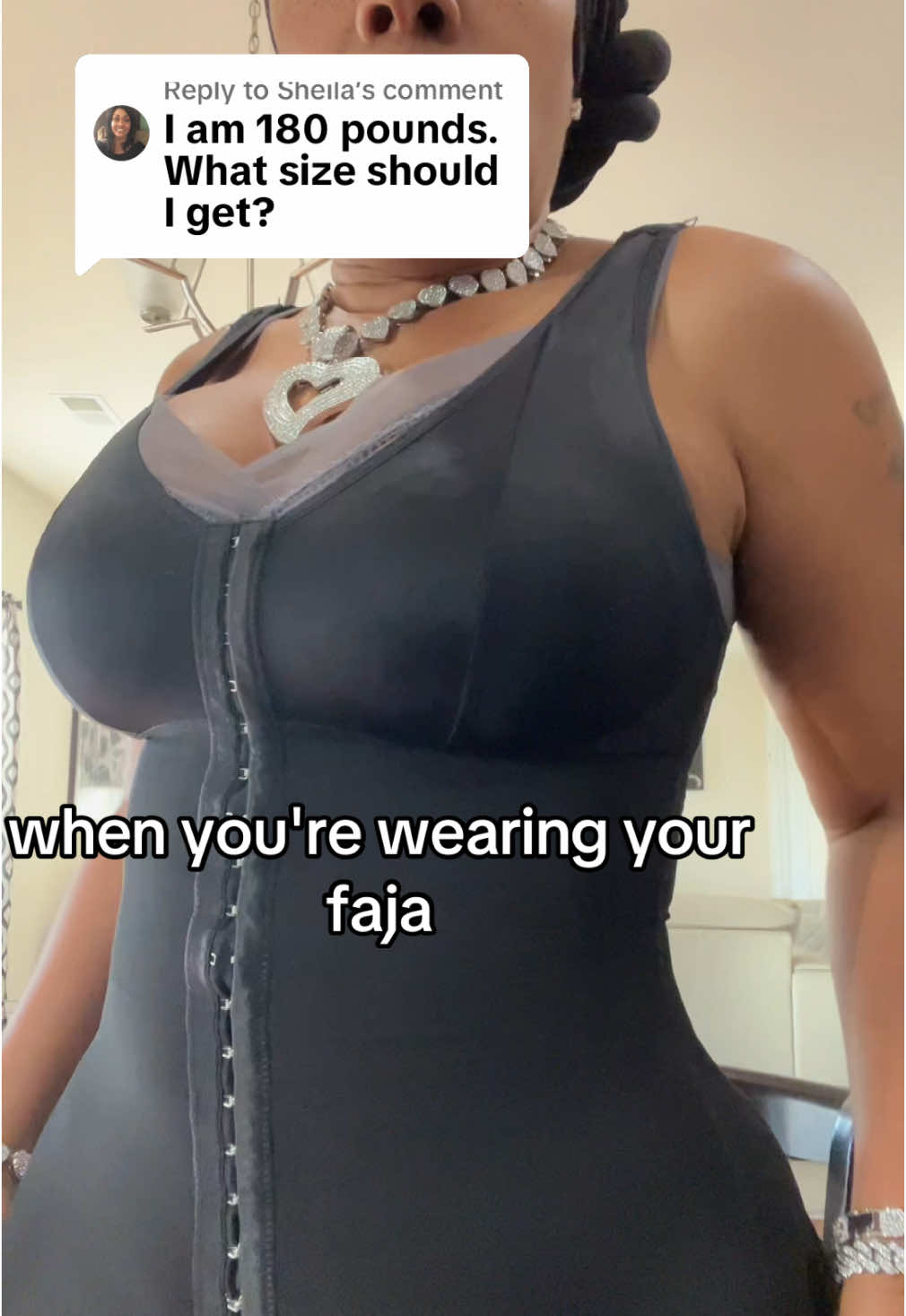 Replying to @Sheila iorder according to your clothimg sise. #yiannashapewear #fajascolombianas #fajas #shapewear #snatchedwaist #snatched #fyp #faja #postpregnancy 