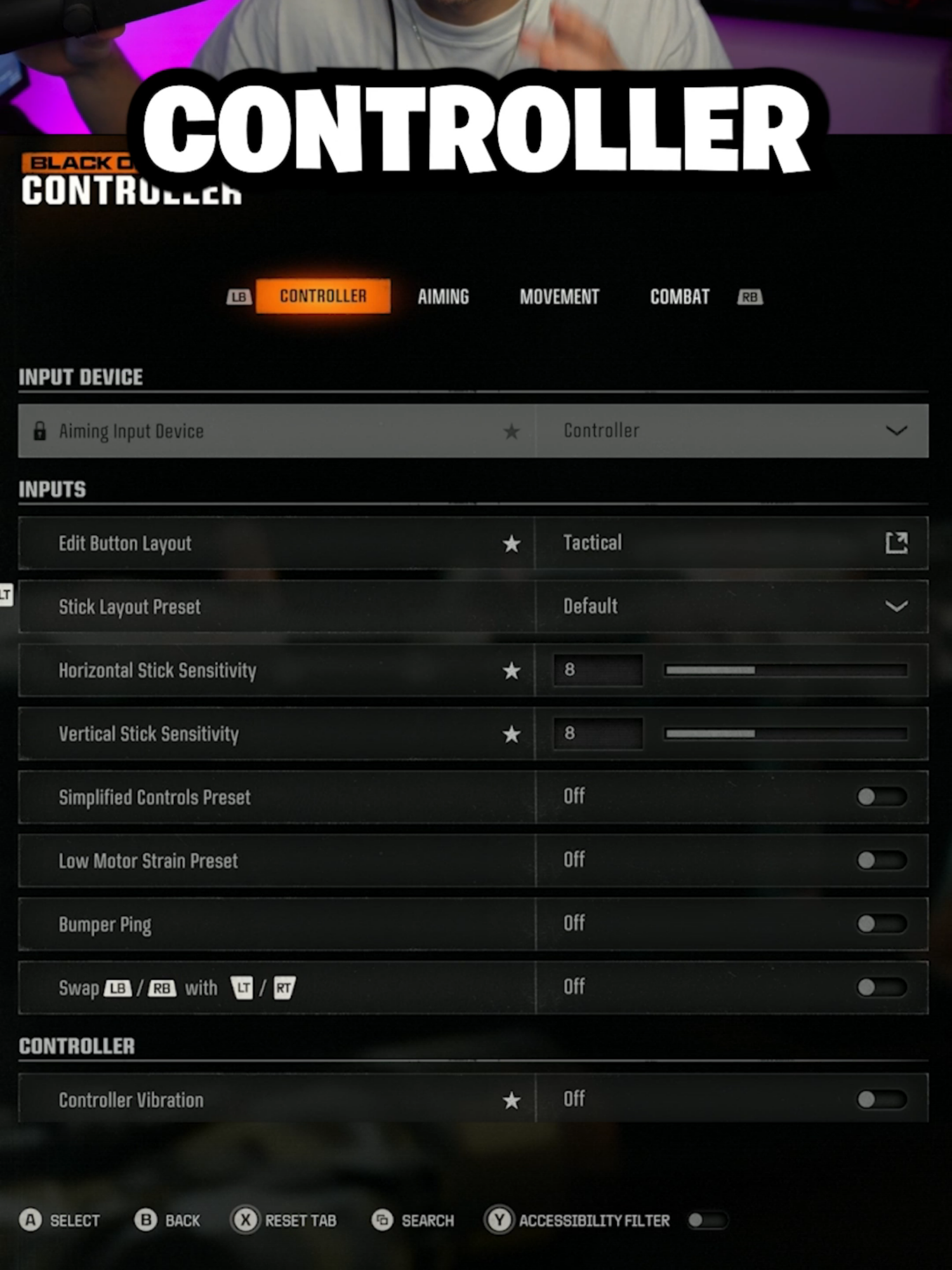 THE BEST CONTROLLER SETTINGS ON BO6! #cod #bo6 #warzone #blackops6 #bo6settings