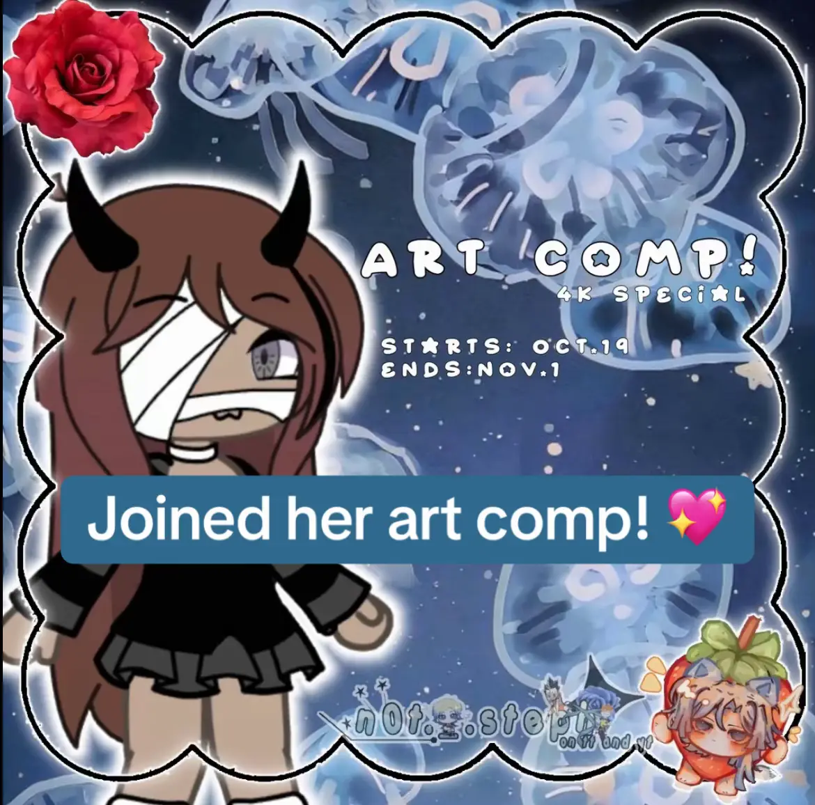 @[💫]Ｓｔｅｐｈ !! ‼️💖 . I tried <3 #notsteph4kartcomp #n0tsteph4kartcomp #fyp#fypage #artcomp ##n0t_.steph #art #ibispaint #gachaa 