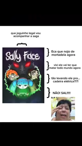 td que é bom se acaba... #sallyface #sally #larry  #foryoupage #viral 
