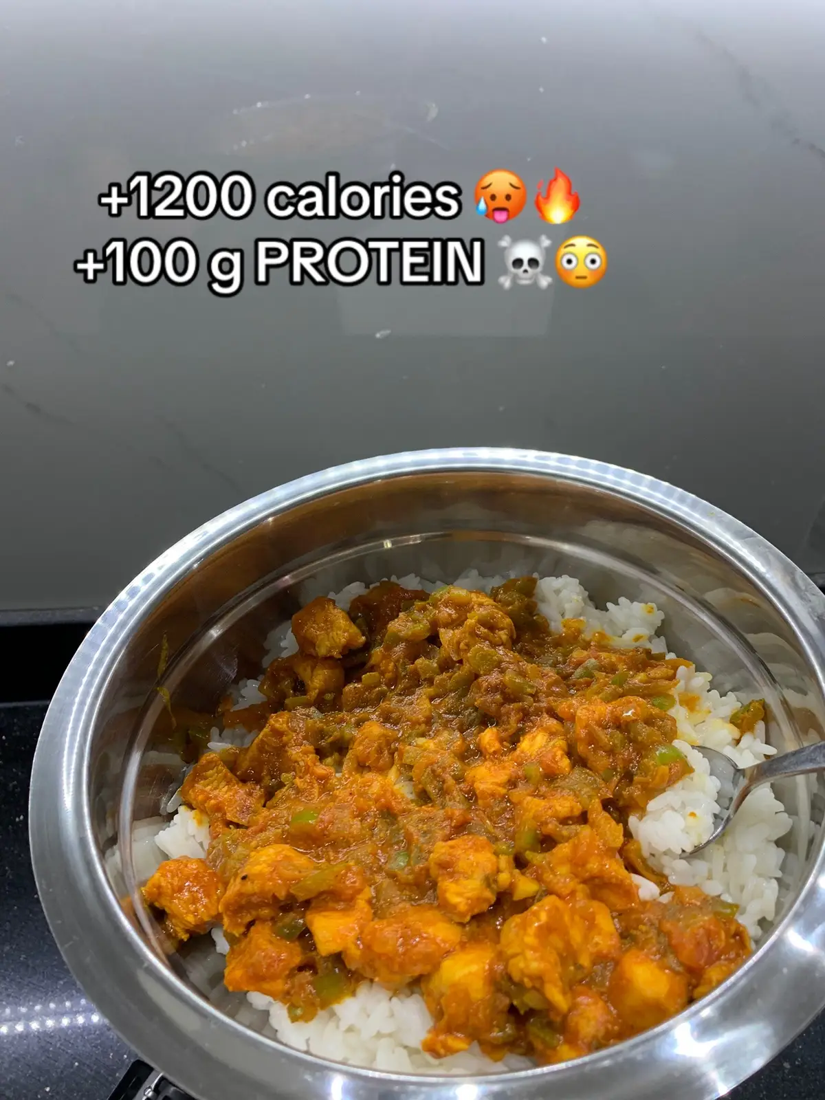 #healthy #gym #calories #kcal #meal #protein #carbohydrates #bulking #cut #rice #highproteinmeals 