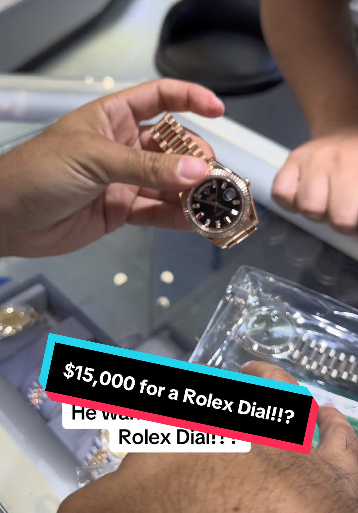 Hes cooked  #thewatchkingnyc #watchoftheday #watchtok #watchkingnyc #fypシ゚viral #viral #foryoupage #watchesoftiktok #rolex 