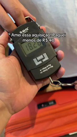 Muito bom! Balança digital portátil de mão. 
