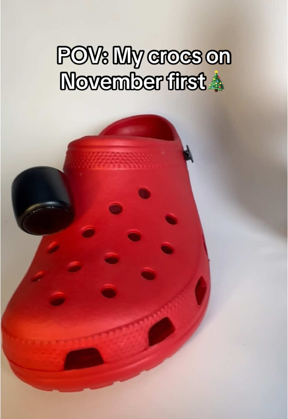 Speaker for Crocs #christmas #alliwantforchristmas #november #christmastiktok 