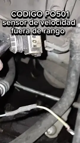 Como reparar falla del sensor de velocida.