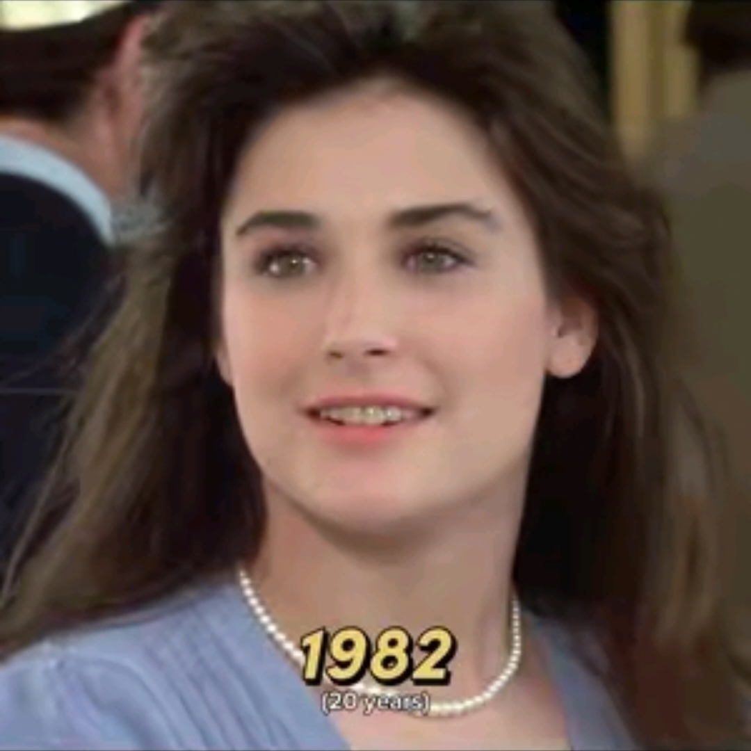 It's time to Pump It Up! #DemiMoore  #thesubstance #actress  #80s 