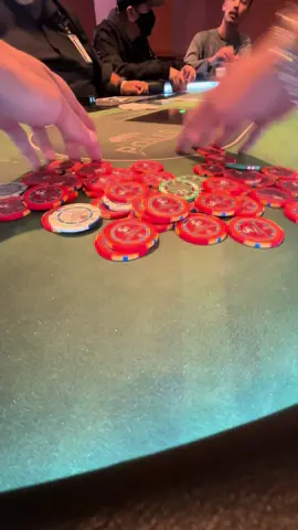 Shouldve check raised river😔 #casino #poker #blackjack #teamwork #fyp 
