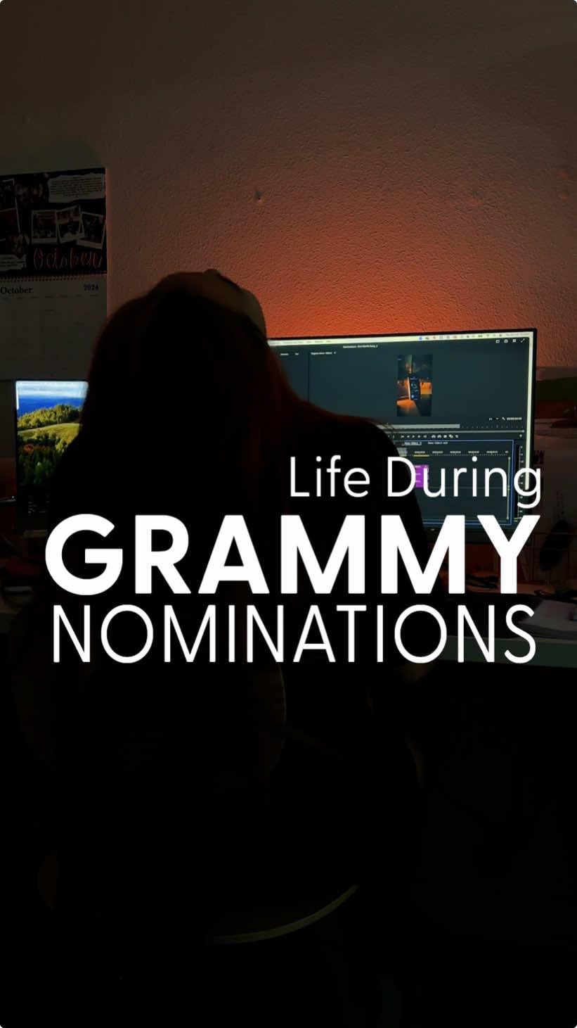 It’s a busy time as we gear up for the 67th #GRAMMY Nominations! 💫 Tune into Live.GRAMMY.com on November 8th. 