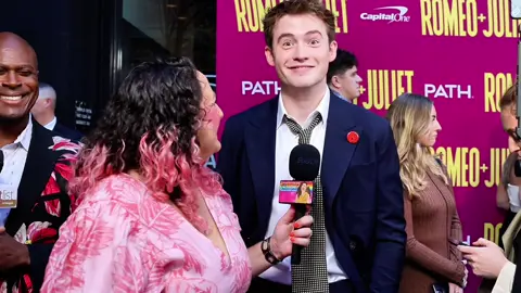 Kit Connor opening night of Romeo + Juliet!  See you at the SHO! #kitconnor #bwaysho #heartstopper #nicknelson #romeoandjuliet #wildrobot #seeyouatthesho #broadway #theaterkid #joelocke #rachelzegler 