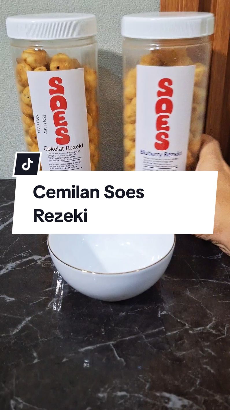 cemilan soes rezeki #soes #soescokelat #soesblueberry #cemilansoeskering #soesenak 